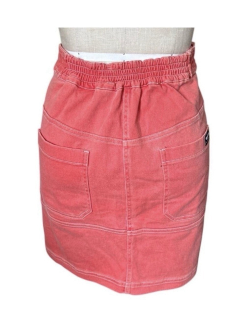Wildfang The Essential Denim Work Skirt Large Retails $98 - Picture 7 of 7